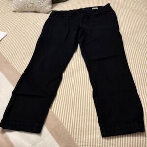 Level 99 Women's Cropped Jeans - Black